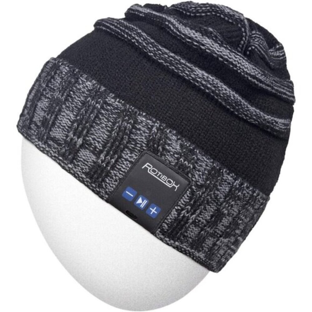 Rotibox Bluetooth Beanie Hat Wireless Headphone For Winter Sports & Gifts